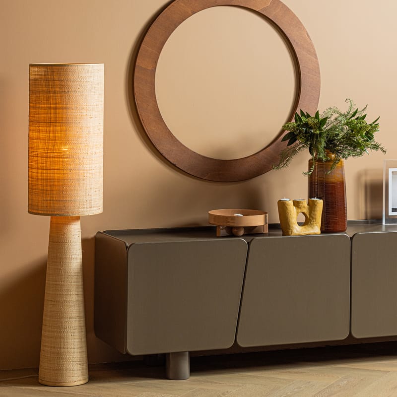 Gulvlampe Syro 130 cm - Natur - Belysning - Innendørsbelysning & Lamper - Soveromslampe