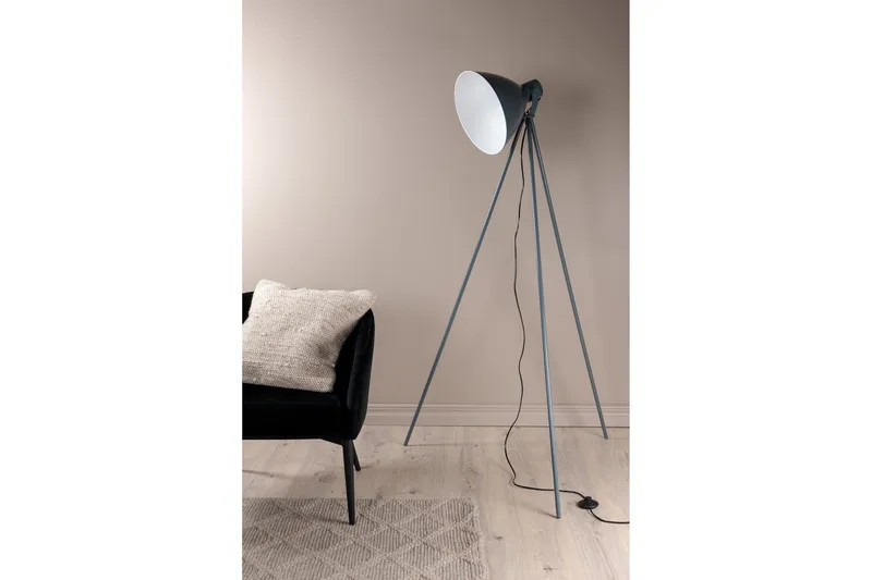 Tiv gulvlampe - Mørkgrå - Belysning - Innendørsbelysning & Lamper - Gulvlampe