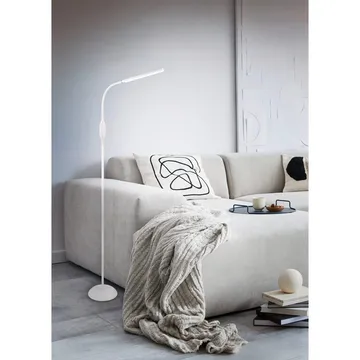 Gulvlampe Toro - Hvit - Belysning - Innendørsbelysning & Lamper - Soveromslampe