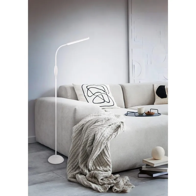 Gulvlampe Toro - Hvit - Belysning - Innendørsbelysning & Lamper - Soveromslampe