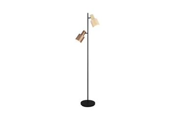 Gulvlampe TRIO Agudo Mangefarget - Mangefarget - Belysning - Innendørsbelysning & Lamper - Gulvlampe - Toarmet gulvlampe