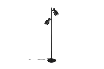 Gulvlampe TRIO Agudo Matt svart - Matt svart - Belysning - Innendørsbelysning & Lamper - Gulvlampe - Toarmet gulvlampe