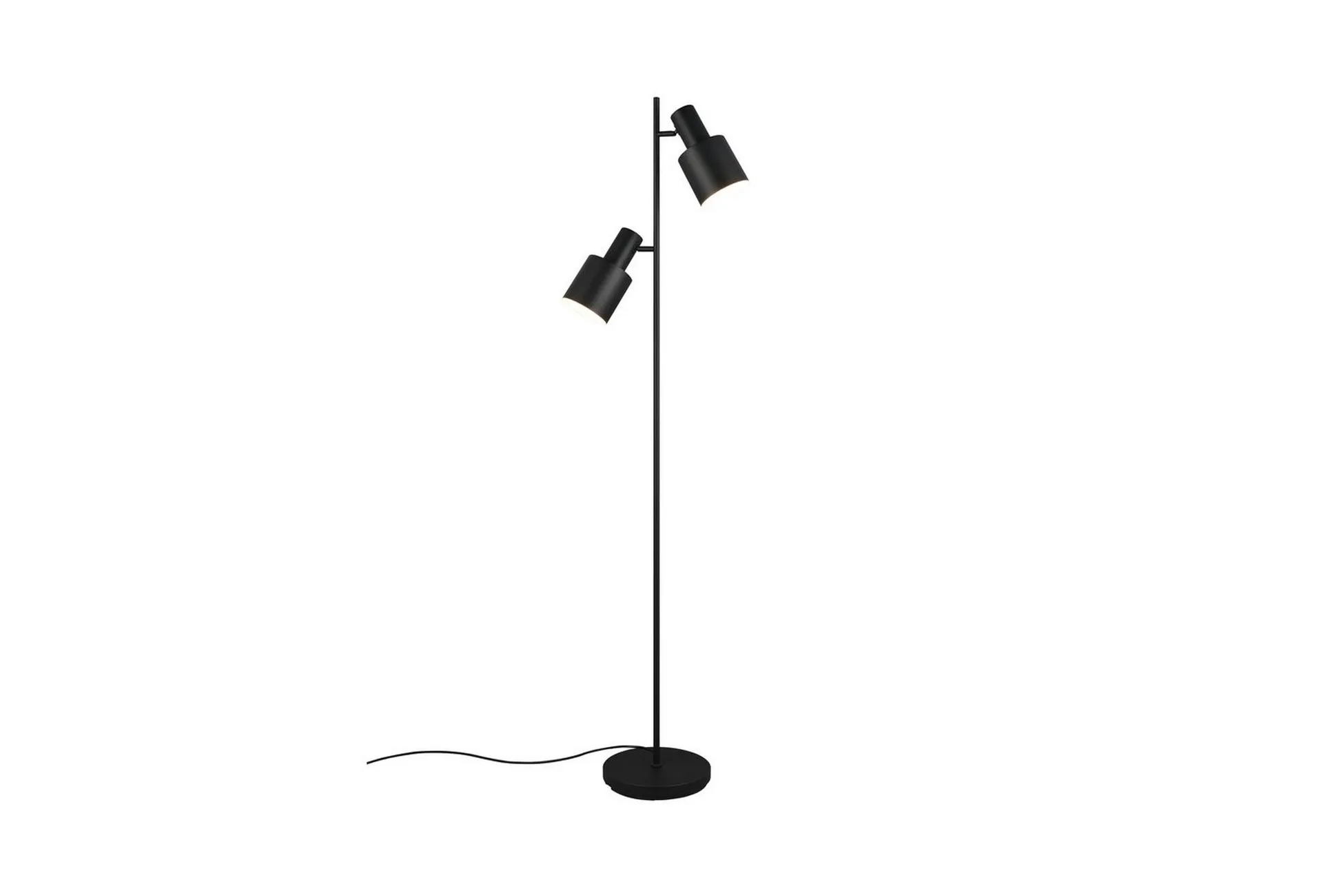 Gulvlampe TRIO Agudo Matt svart - Matt svart