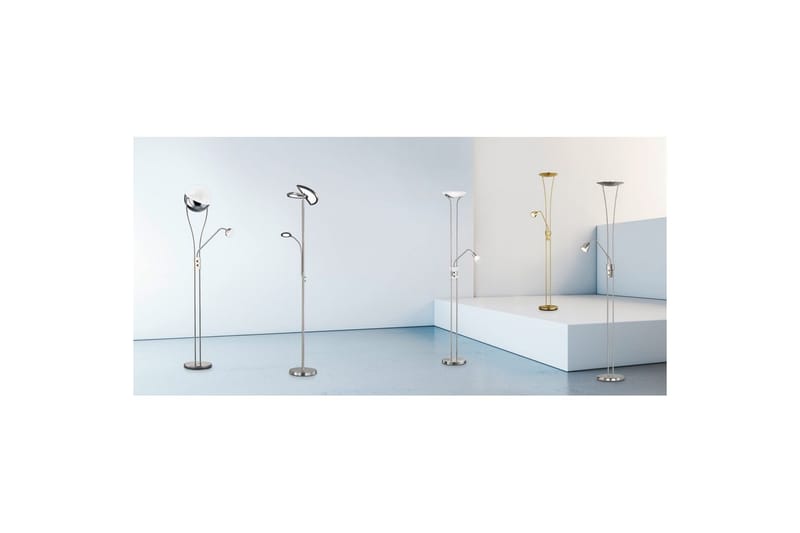 Gulvlampe TRIO Arizona Messing - Messing - Belysning - Innendørsbelysning & Lamper - Soveromslampe