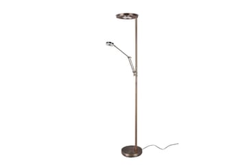 Gulvlampe TRIO Barrie Messing - Messing - Belysning - Innendørsbelysning & Lamper - Gulvlampe - Toarmet gulvlampe
