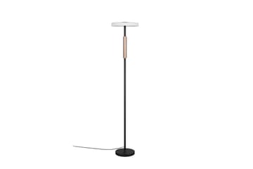 Gulvlampe TRIO Celeste Matt svart/hvit/kaffebrun - Matt svart/hvit/kaffebrun - Belysning - Innendørsbelysning & Lamper - Soveromslampe