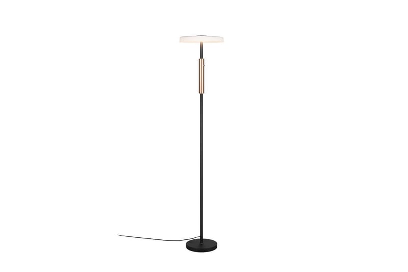 Gulvlampe TRIO Celeste Matt svart/hvit/kaffebrun - Matt svart/hvit/kaffebrun - Belysning - Innendørsbelysning & Lamper - Soveromslampe