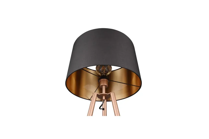 Gulvlampe TRIO Colette Kaffebrun - Kaffebrun - Belysning - Innendørsbelysning & Lamper - Soveromslampe