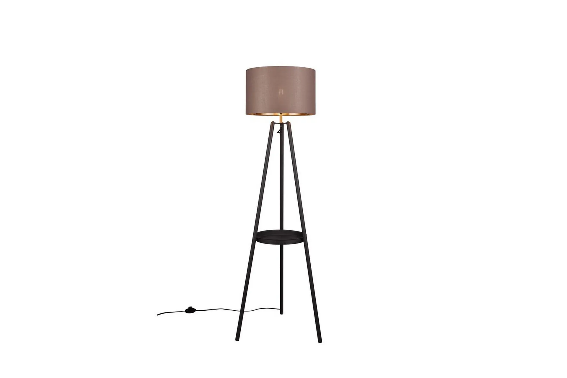 Gulvlampe TRIO Colette Matt svart - Matt svart