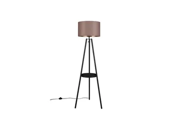 Gulvlampe TRIO Colette Matt svart - Matt svart - Belysning - Innendørsbelysning & Lamper - Soveromslampe