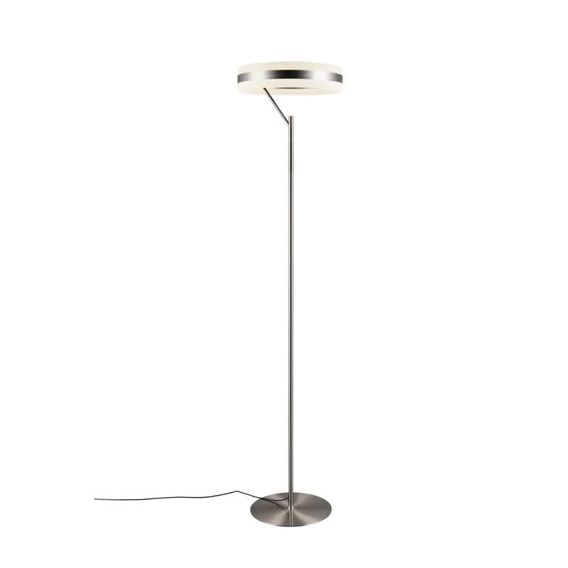 Gulvlampe TRIO Dios - Børstet stål - Belysning - Innendørsbelysning & Lamper - Soveromslampe