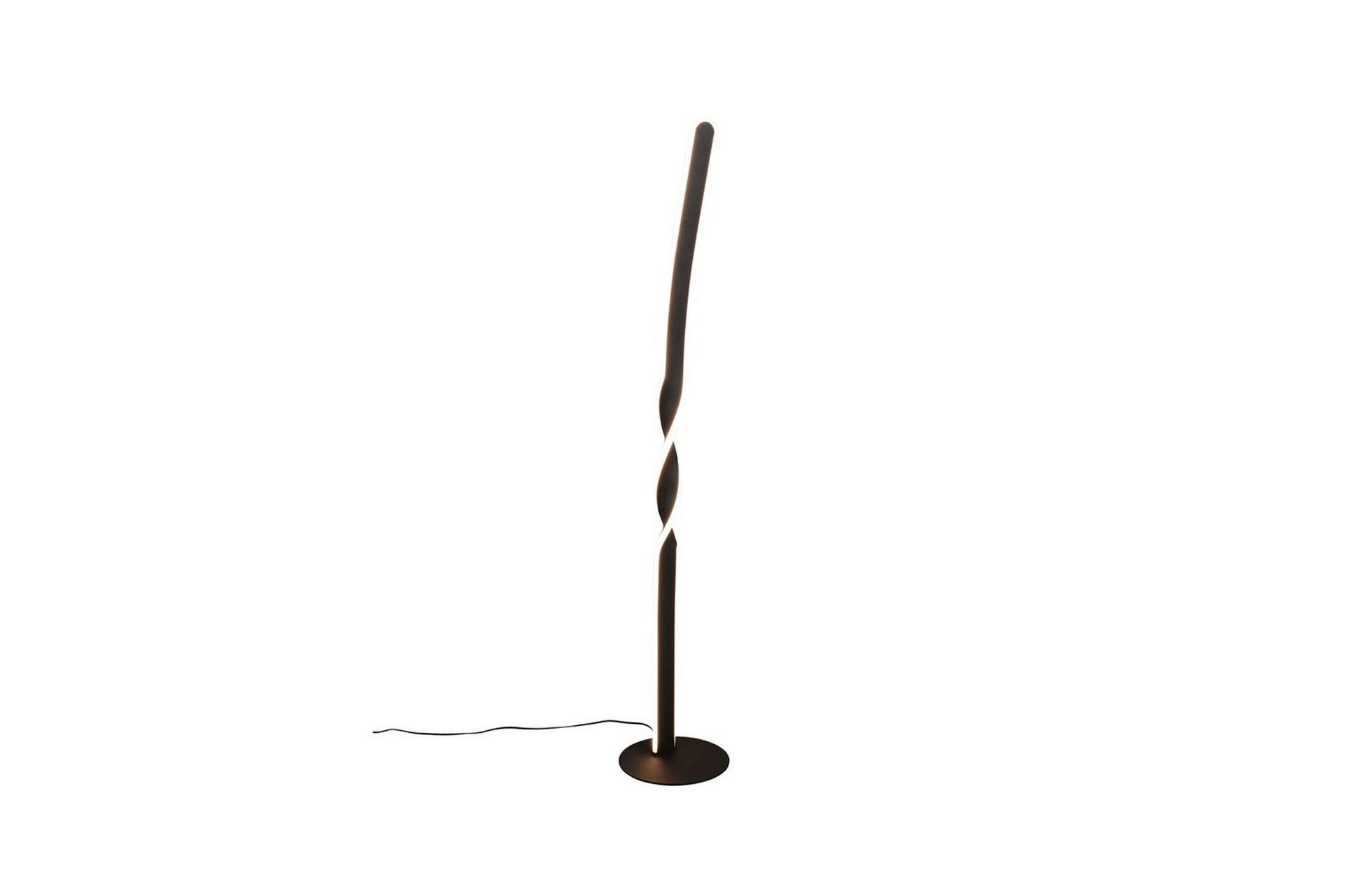Gulvlampe TRIO Ginko Matt svart - Matt svart