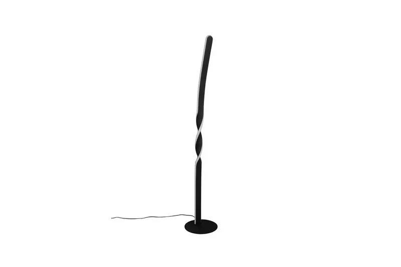 Gulvlampe TRIO Ginko Matt svart - Matt svart - Belysning - Innendørsbelysning & Lamper - Soveromslampe