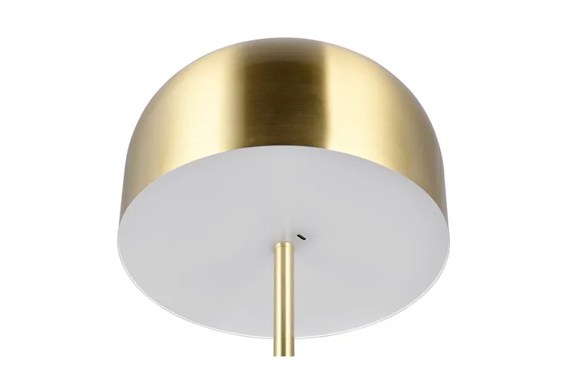 Gulvlampe TRIO Jeff Matt messing - Matt messing - Belysning - Innendørsbelysning & Lamper - Soveromslampe