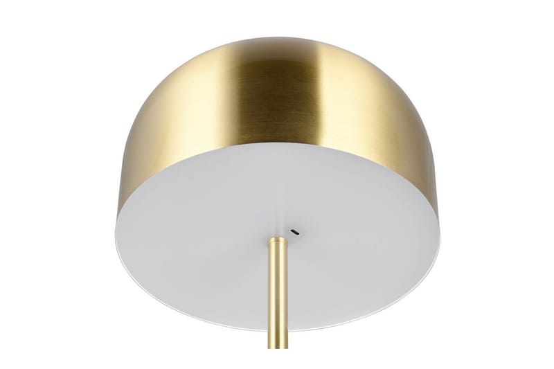 Gulvlampe TRIO Jeff Matt messing - Matt messing - Belysning - Innendørsbelysning & Lamper - Soveromslampe