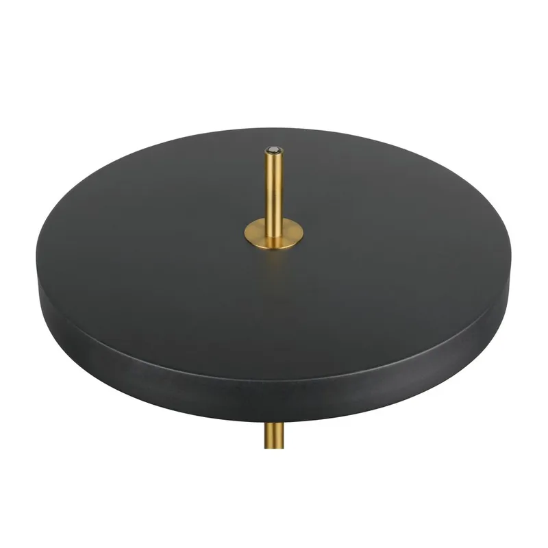 Gulvlampe TRIO Keaton - Matt svart/Messing - Belysning - Innendørsbelysning & Lamper - Soveromslampe