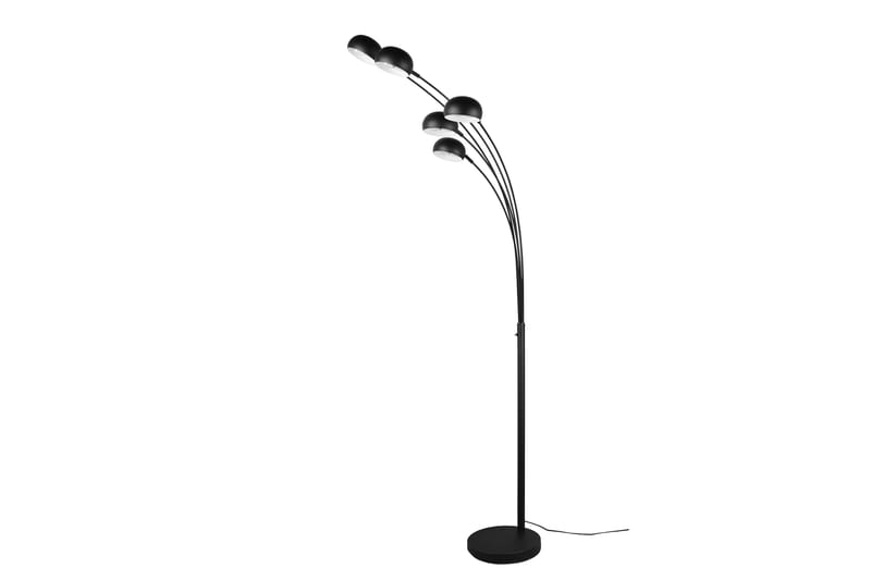 Trio Lighting Dito gulvlampe 5L E14 matt svart - Matt svart - Belysning - Innendørsbelysning & Lamper - Gulvlampe