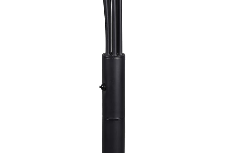 Trio Lighting Reed LED gulvlampe matt sort - Matt svart - Belysning - Innendørsbelysning & Lamper - Gulvlampe