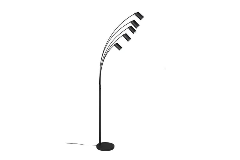 Gulvlampe TRIO Marley Matt svart - Matt svart - Belysning - Innendørsbelysning & Lamper - Soveromslampe