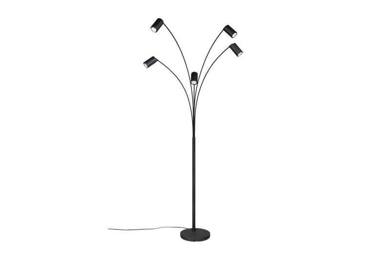 Gulvlampe TRIO Marley Matt svart - Matt svart - Belysning - Innendørsbelysning & Lamper - Soveromslampe