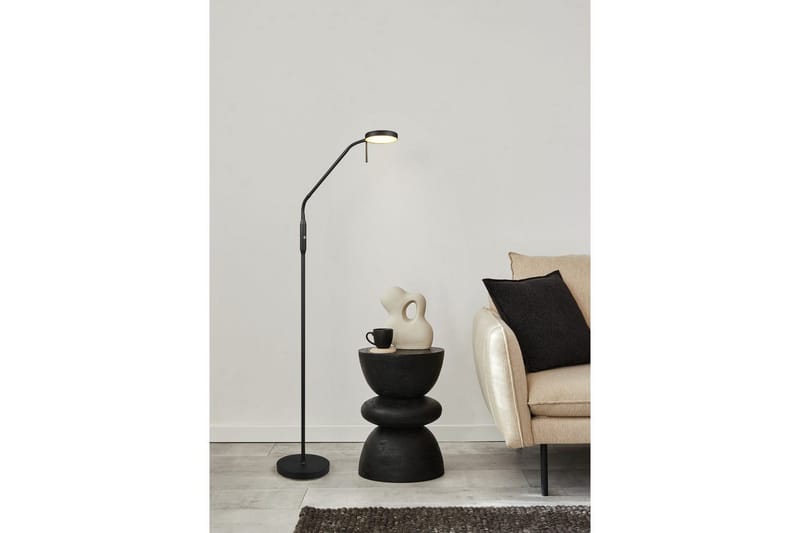 Gulvlampe TRIO Moreno Matt svart - Matt svart - Belysning - Innendørsbelysning & Lamper - Soveromslampe