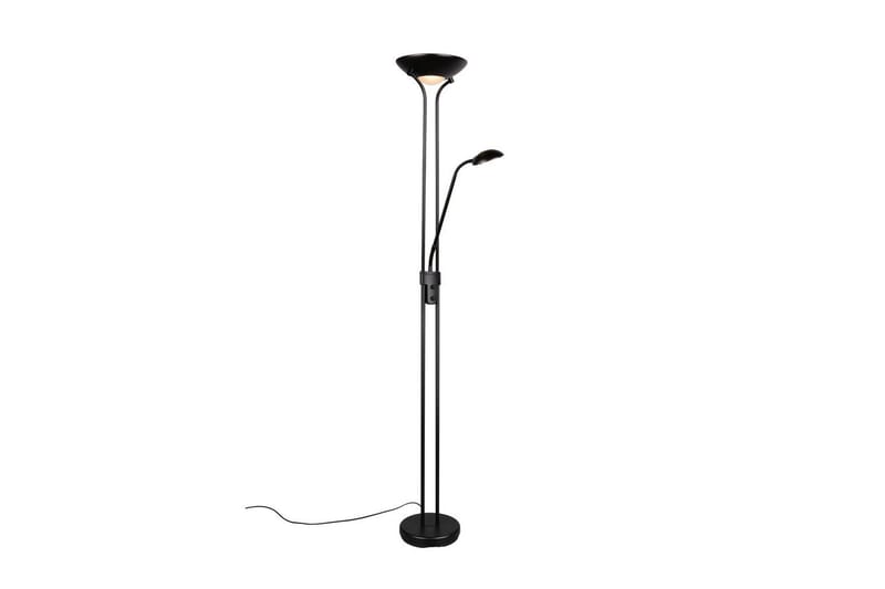 Gulvlampe TRIO Spock Matt svart - Matt svart - Belysning - Innendørsbelysning & Lamper - Soveromslampe