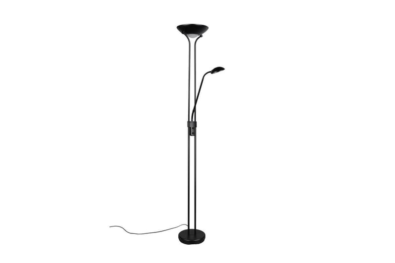 Gulvlampe TRIO Spock Matt svart - Matt svart - Belysning - Innendørsbelysning & Lamper - Soveromslampe