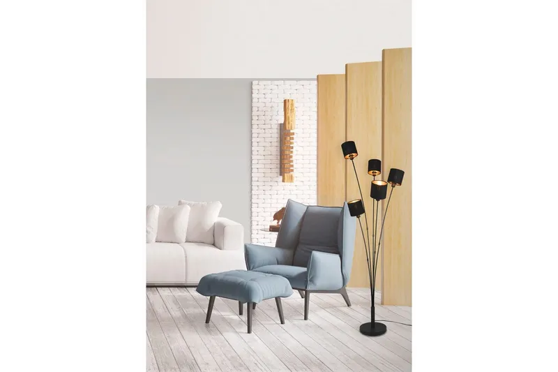 Gulvlampe TRIO Tommy - Belysning - Innendørsbelysning & Lamper - Soveromslampe