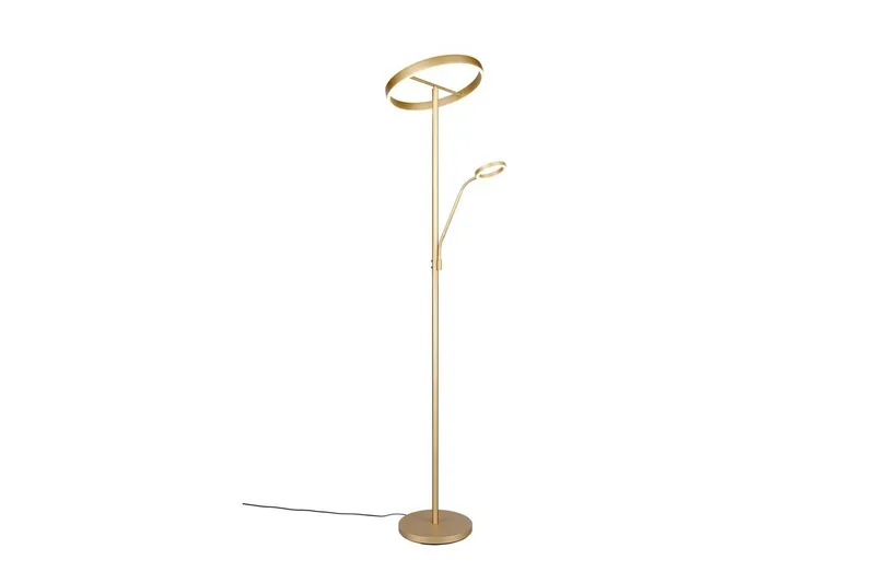 Gulvlampe TRIO Willis Gull - Gull - Belysning - Innendørsbelysning & Lamper - Soveromslampe