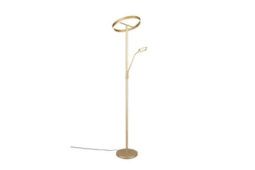 Gulvlampe TRIO Willis Gull - Gull - Belysning - Innendørsbelysning & Lamper - Gulvlampe - Toarmet gulvlampe