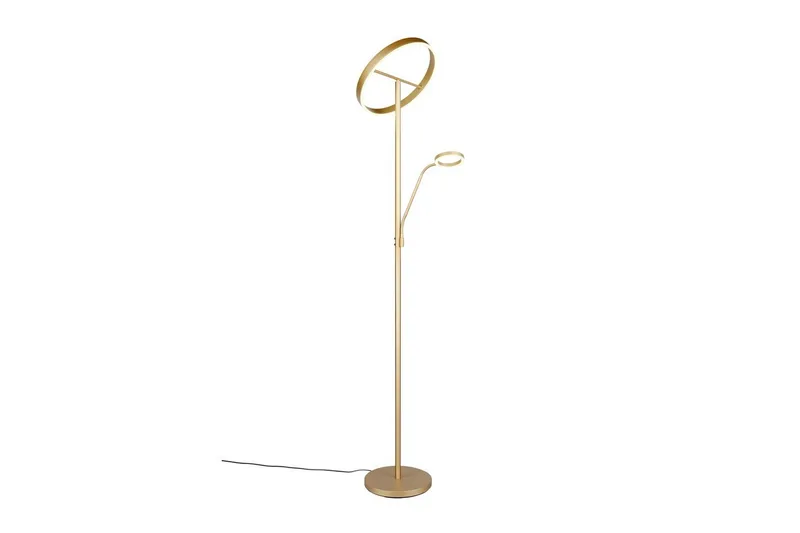 Gulvlampe TRIO Willis Gull - Gull - Belysning - Innendørsbelysning & Lamper - Soveromslampe