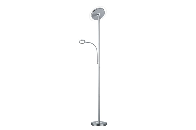 Ackbar gulvlampe lysere LED nikkel - Belysning - Innendørsbelysning & Lamper - Gulvlampe - Uplight gulvlampe