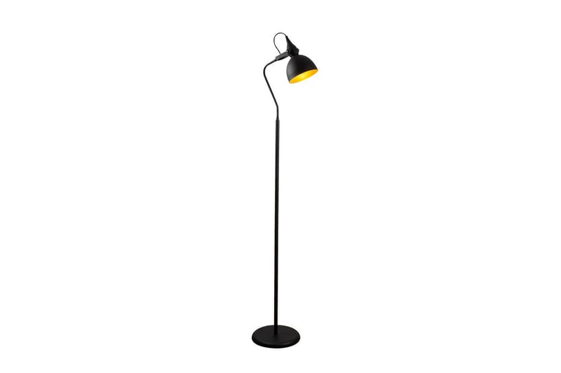Gulvlampe Zinra svart / Gull - 35 x 30 cm - Belysning - Innendørsbelysning & Lamper - Soveromslampe