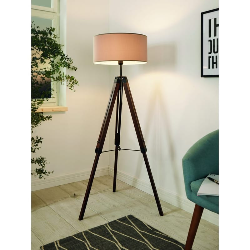 Gulvlys Lantada - Valnøtt Taupe - Belysning - Innendørsbelysning & Lamper - Soveromslampe