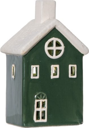 Husby juledekorasjon 19 cm - Grønn - Belysning - Innendørsbelysning & Lamper - Dekorasjonsbelysning