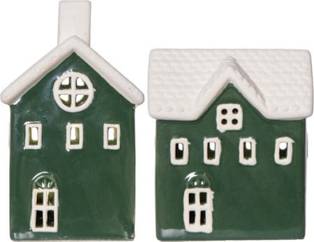 Husby juledekorasjon 19 cm - Grønn - Belysning - Innendørsbelysning & Lamper - Dekorasjonsbelysning