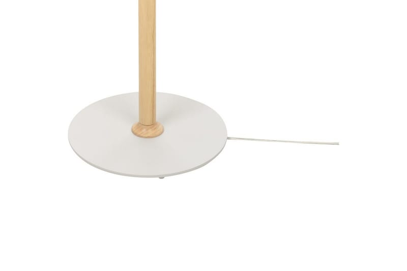Imbros Gulvlampe 153 cm - Lyst tre/Hvit - Belysning - Innendørsbelysning & Lamper - Soveromslampe