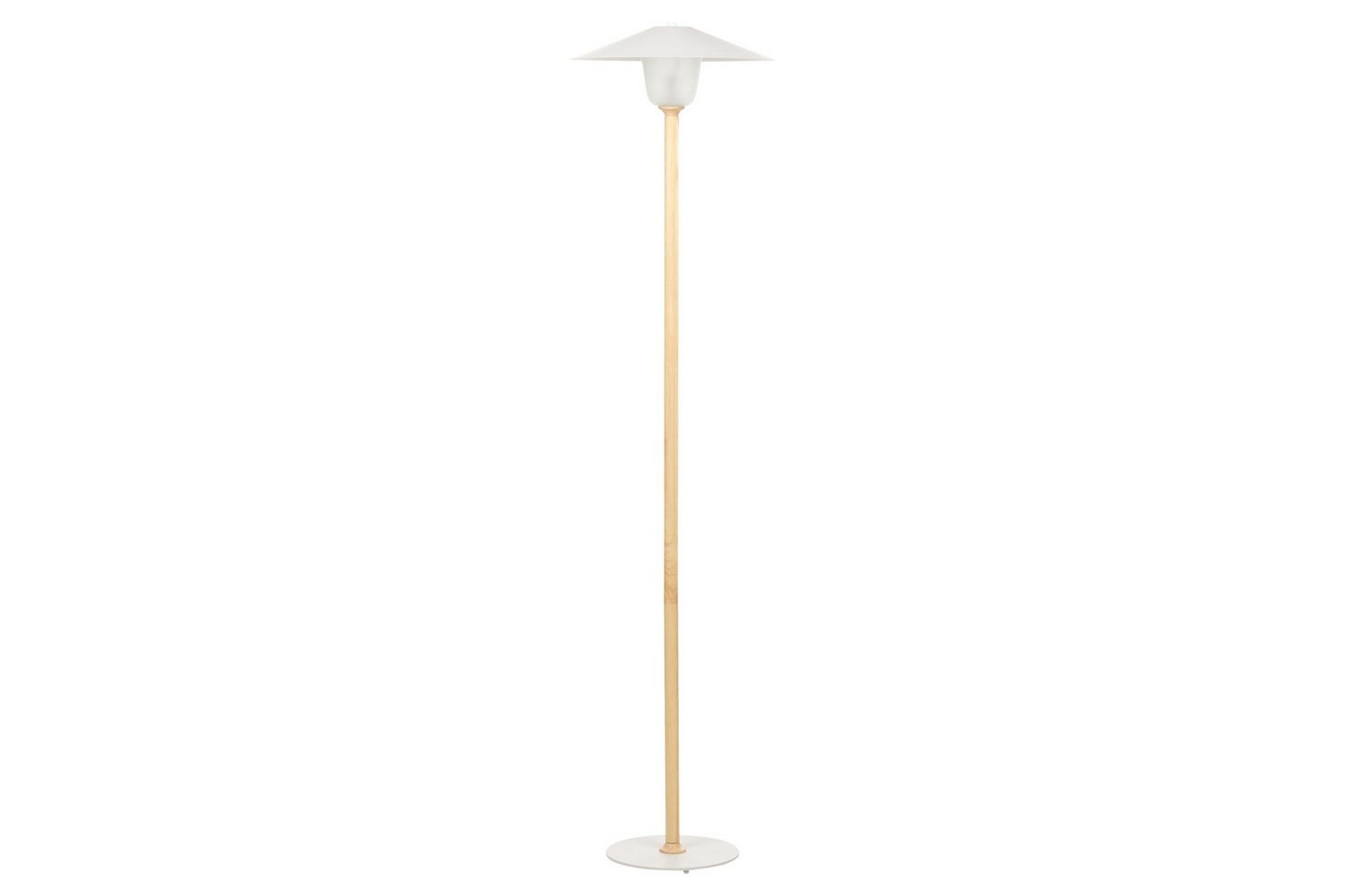 Imbros Gulvlampe 153 cm - Lyst tre/Hvit - Belysning - Innendørsbelysning & Lamper - Soveromslampe