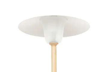 Imbros Gulvlampe 153 cm - Lyst tre/Hvit - Belysning - Innendørsbelysning & Lamper - Soveromslampe