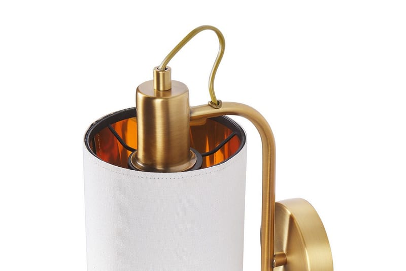 Kallisti Vegglampe E27 - Kobber/Hvit - Belysning - Innendørsbelysning & Lamper - Nattlampe - Nattlampe vegg