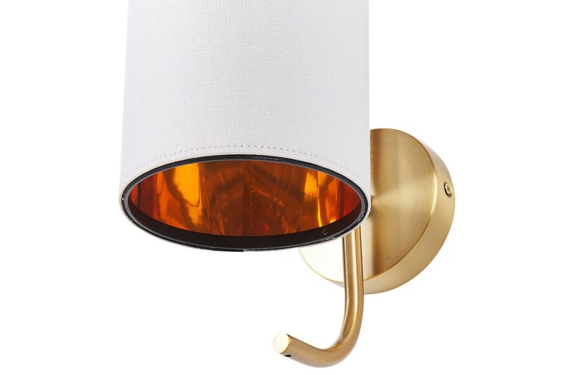 Kallisti Vegglampe E27 - Kobber/Hvit - Belysning - Innendørsbelysning & Lamper - Nattlampe - Nattlampe vegg