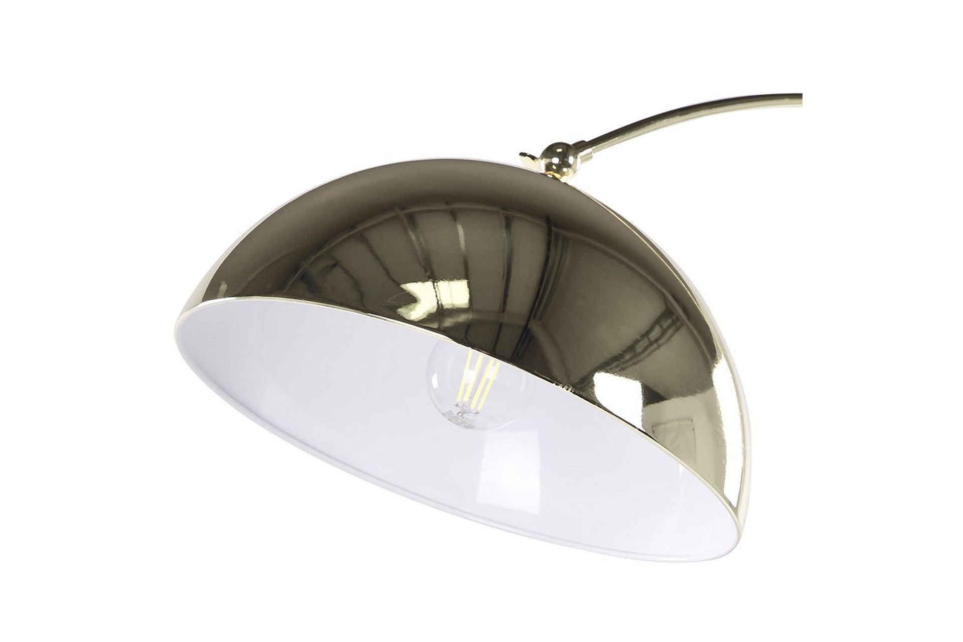 Kamai Gulvlampe 188 cm - Gull - Belysning - Innendørsbelysning & Lamper - Soveromslampe