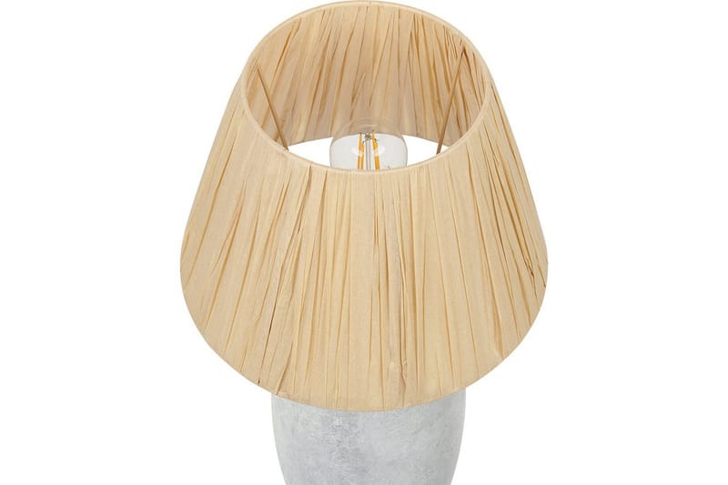 Kivlak Bordlampe 56 cm E27 - Grå/Natur - Belysning - Innendørsbelysning & Lamper - Vinduslampe - Vinduslampe på fot