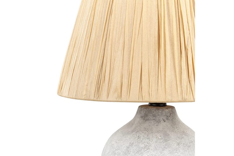 Kivlak Bordlampe 56 cm E27 - Grå/Natur - Belysning - Innendørsbelysning & Lamper - Vinduslampe - Vinduslampe på fot