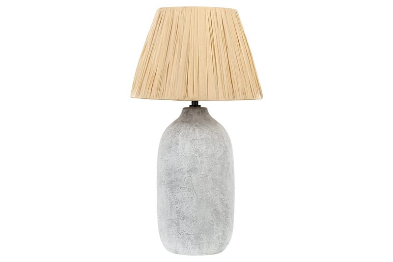Kivlak Bordlampe 56 cm E27 - Grå/Natur - Belysning - Innendørsbelysning & Lamper - Vinduslampe - Vinduslampe på fot
