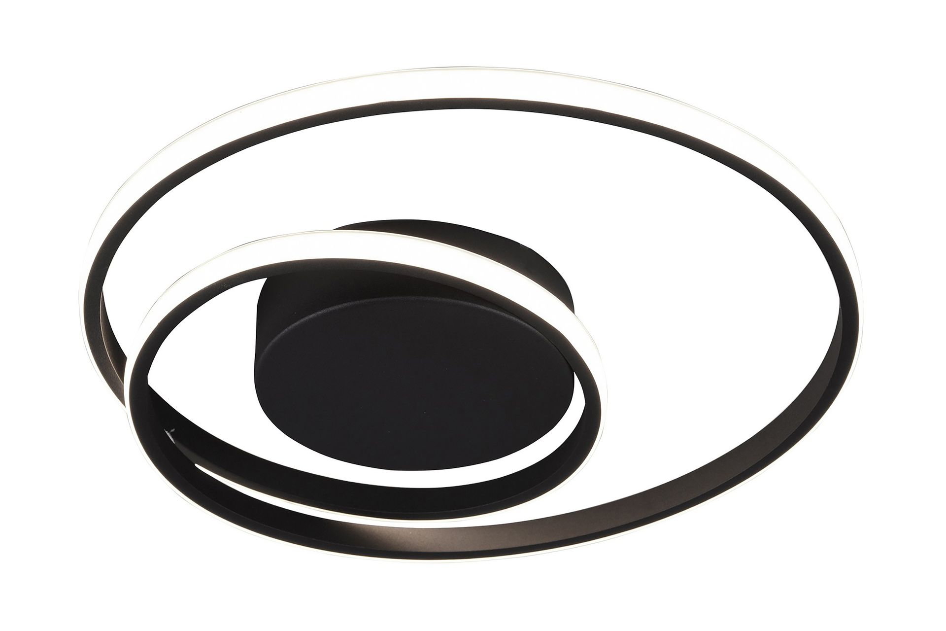 Trio Lighting Zibal LED plafond matt sort - Matt svart - Belysning - Innendørsbelysning & Lamper - Kjøkkenlampe - Taklampe kjøkken