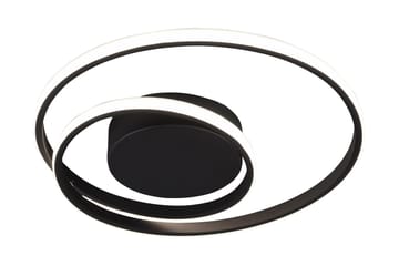 Trio Lighting Zibal LED plafond matt sort - Matt svart - Belysning - Innendørsbelysning & Lamper - Kjøkkenlampe - Taklampe kjøkken