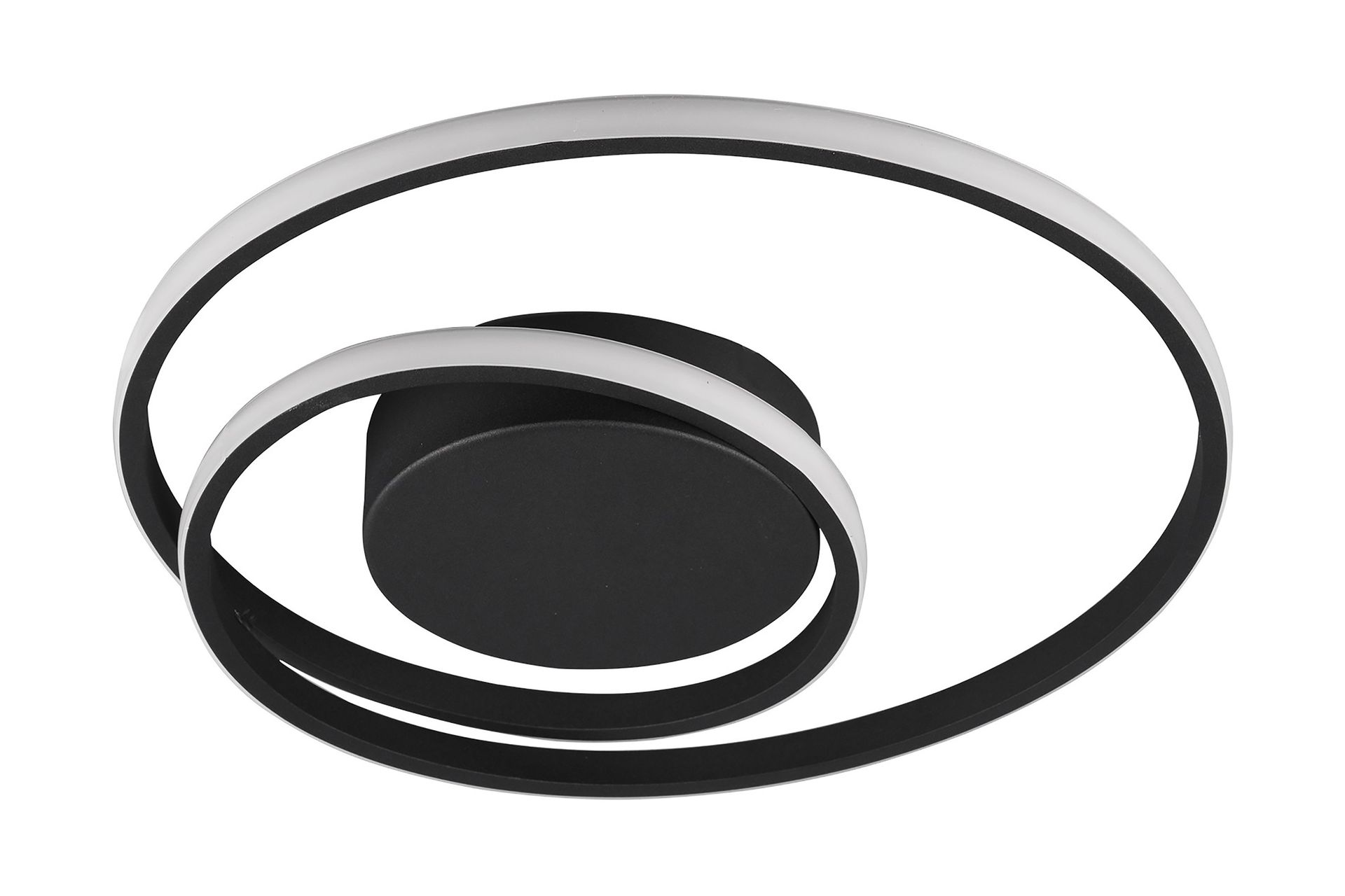 Trio Lighting Zibal LED plafond matt sort - Matt svart - Belysning - Innendørsbelysning & Lamper - Kjøkkenlampe - Taklampe kjøkken