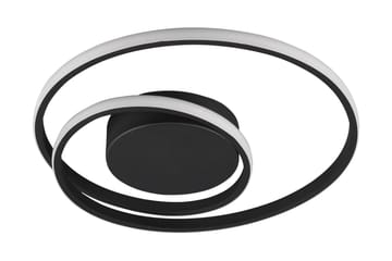 Trio Lighting Zibal LED plafond matt sort - Matt svart - Belysning - Innendørsbelysning & Lamper - Kjøkkenlampe - Taklampe kjøkken