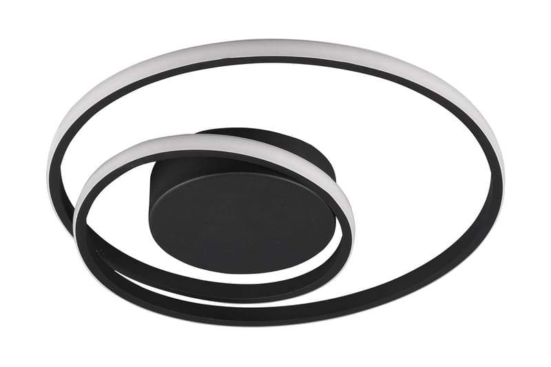 Trio Lighting Zibal LED plafond matt sort - Matt svart - Belysning - Innendørsbelysning & Lamper - Kjøkkenlampe - Taklampe kjøkken